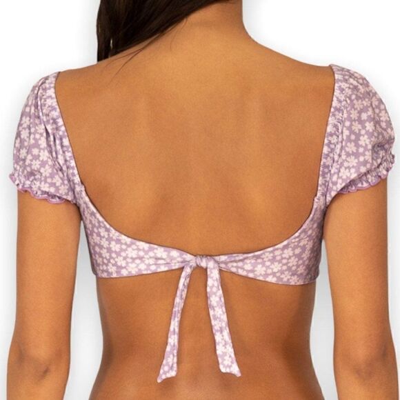 B. Swim X Elizabeth Turner | Ryan & Harper Liliac Fields Bikini Set - Picture 3 of 12
